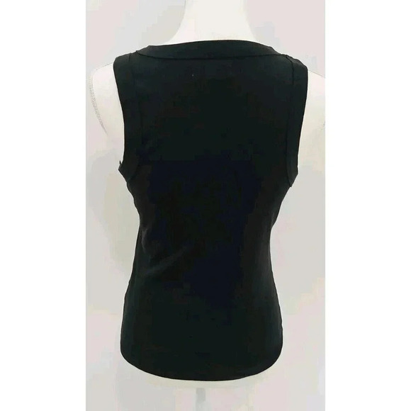 Madewell Brightside Supima Rib Racerback Tank Top Size Medium - Picture 4 of 7